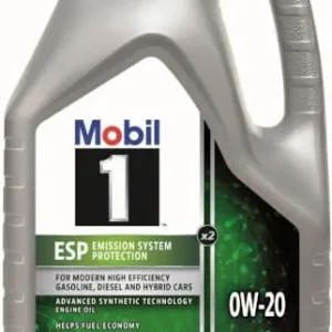 Moottoriöljy ESP X2 0W-20, 5 l, Mobil 🙂 Halpa