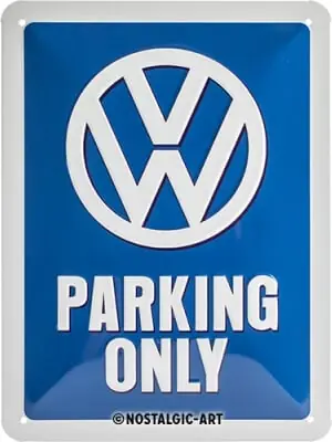 Pikatoimitus Peltikyltti VW Parking Only, Nostalgic Art đ