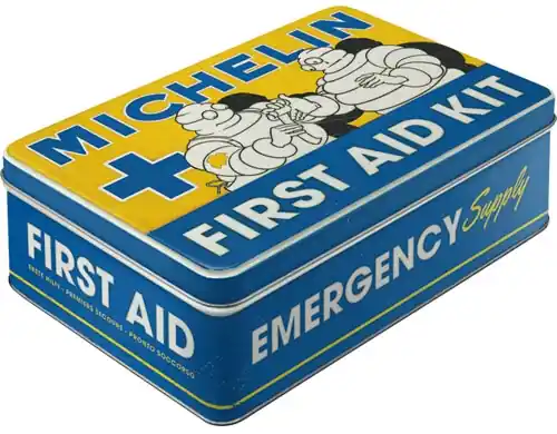 Ajankohtainen Säilytyspurkki Flat Michelin First Aid Kit 2,5 l, Nostalgic Art 🙂