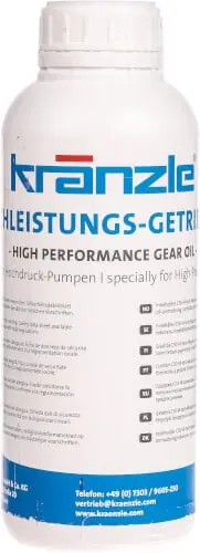 Painepesurien pumppujen voiteluöljy, 1 l, Kränzle 🙂 Edullinen
