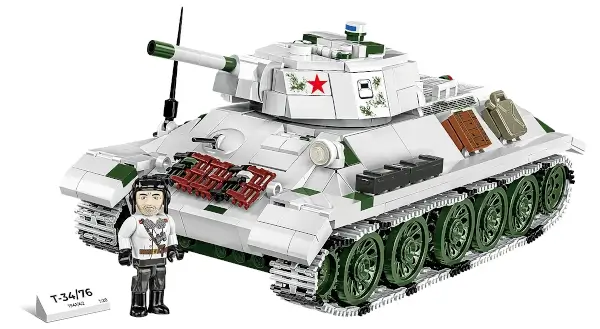 Koottava Panssarivaunu T-34/76 Mod. 1941/42, 852 osaa, Cobi 🙂 Kuuma Tarjous