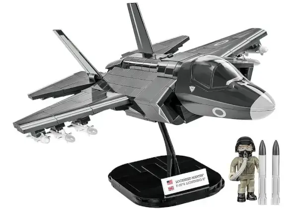 Lähetetään Heti Koottava hävittäjälentokone F-35B Lightning II Royal Air Force, 594 osaa, Cobi 🙂