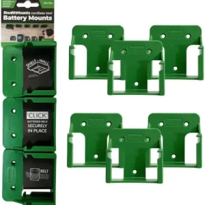 Akkupidike Hikoki multivolt ja Hitachi 18 V akuille, 6 kpl, Stealth Mounts 🙂 Alkuperäinen