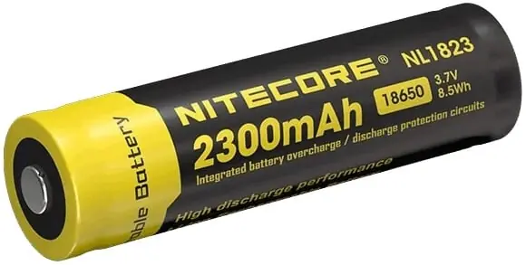 Halpa Akku 18650, 2300 mAh, Nitecore 🙂