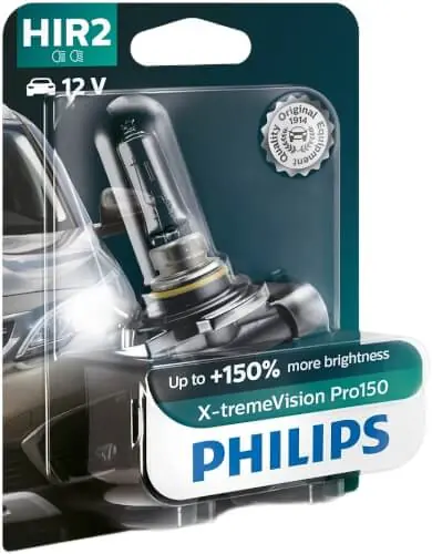 Halpa Hinta Ajovalopolttimo, HIR2, X-tremeVision Pro150, Philips 🙂