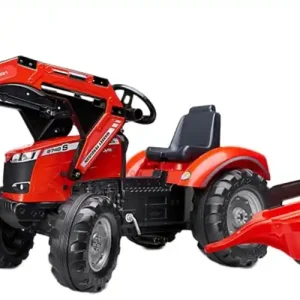 Massey Ferguson S8740-polkutraktori perävaunulla, Falk Toys 🙂 Turvallinen Maksu