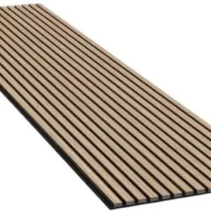 Ajankohtainen Akustiikkalevy tammi 3D VN27L, 2800 x 600 mm, Evella (2 kpl) 🙂