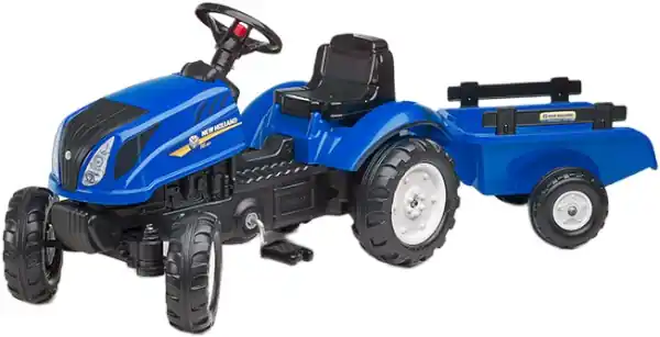 Polkutraktori ja perävaunu New Holland T6, Falk Toys 🙂 Edullinen Hinta