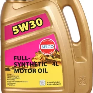 Kuuma Tarjous Moottoriöljy 5W-30, 4 l, Belco 🙂