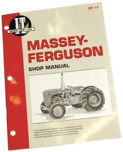 Ohjekirja Massey Ferguson 202, 204, 35, 50 ja TO35, Sparex 🙂 Lähetetään Heti