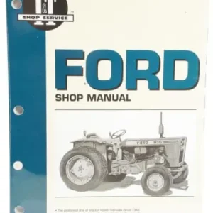 Erikoistarjous Ohjekirja Ford / New Holland traktorit, Sparex 🙂