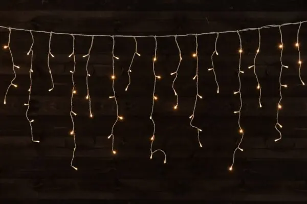 Jouluvalo jääpuikot 2250 LED - lämmin valkoinen (45 m), Finnlumor 🙂 Pikatoimitus