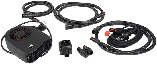 Sisätilalämmityssarja ComfortKit 1900 KVU, Calix 🙂 Poisto
