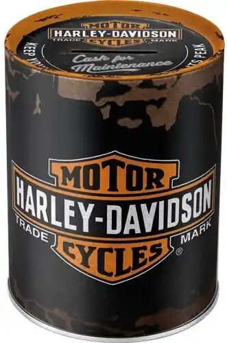 Superhinta Säästölipas tynnyri Harley-Davidson, Nostalgic Art 🙂