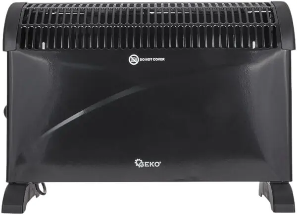 Alennettu Hinta Läpivirtauslämmitin 2000 W, musta, Geko 🙂