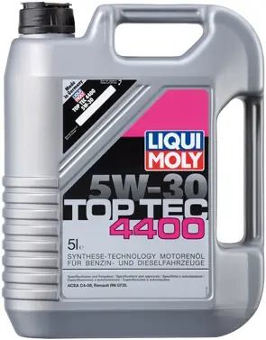 Loppuunmyynti Moottoriöljy Top Tec 4400 5W-30, 5 l, Liqui Moly 🙂