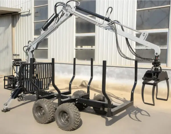 Vain Rajoitetun Ajan Hydraulinen tukkikärry, 2000 kg, NextGear 🙂