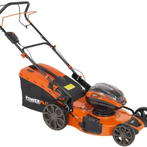 Merkkituote Akkuruohonleikkuri Dual Power 40 V + akku ja laturi, Powerplus 🙂