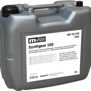 Teollisuusvaihteistoöljy Synthgear VG 150, 20 l, M-Pro 🙂 Viikonlopputarjous