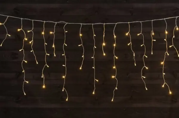 Jouluvalo jääpuikot 400 LED - lämmin valkoinen (8 m), Finnlumor 🙂 Viimeinen Mahdollisuus