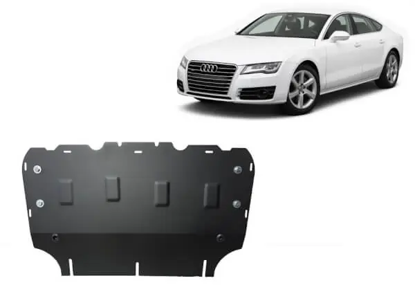 Ilmainen Palautus Pohjapanssari Audi A7 (2011-2018), moottori, jäähdytin, terästä 🙂