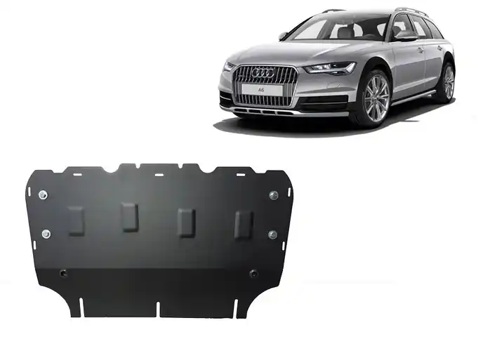 Tilaa Nyt Pohjapanssari Audi A6 Allroad (2011-2018), moottori, jäähdytin, terästä 🙂