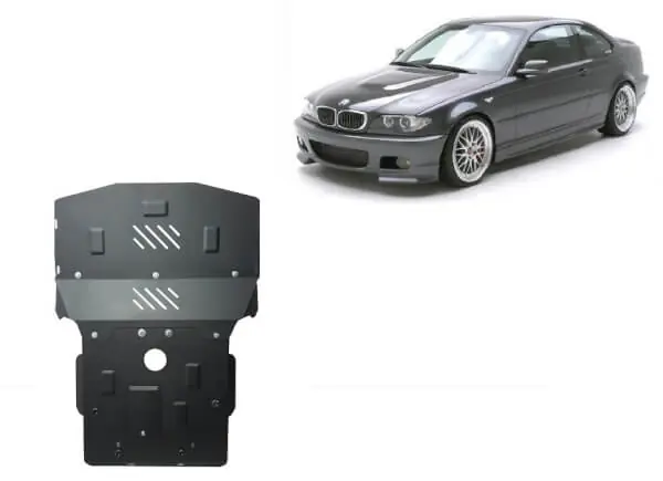 Pohjapanssari BMW 3-Sarja E46 diesel (1998-2005), moottori, jäähdytin, etupuskuri, terästä 🙂 Tukkuhinta