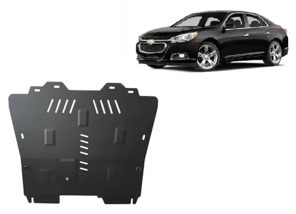 Alkuperäinen Pohjapanssari Chevrolet Malibu (2013-2015), moottori, vaihdelaatikko, jäähdytin, terästä 🙂