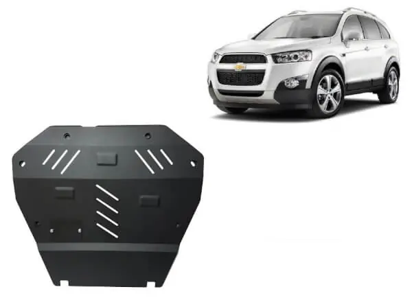 Erikoistarjous Pohjapanssari Chevrolet Captiva (2011-2018), moottori, vaihdelaatikko, terästä 🙂