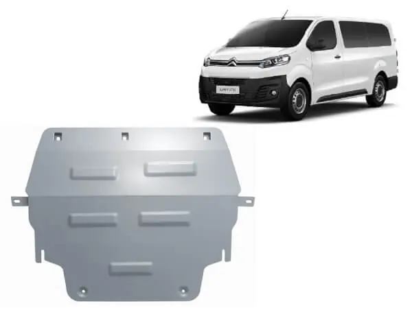 Pohjapanssari Citroën Jumpy (2016➟), moottori, vaihdelaatikko, jäähdytin, alumiinia 🙂 Alennus