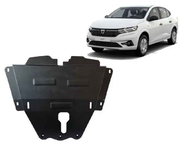 Pohjapanssari Dacia Logan (2021➟), moottori, vaihdelaatikko, terästä 🙂 Kausialennus