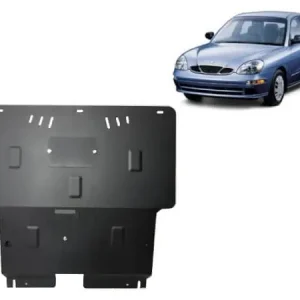 Aito Pohjapanssari Daewoo Nubira (2003-2009), moottori, vaihdelaatikko, jäähdytin, etupuskuri, terästä 🙂