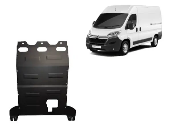 Pohjapanssari Citroën Jumper (2016➟), moottori, vaihdelaatikko, jäähdytin, terästä 🙂 Asiakkaiden Suosikki