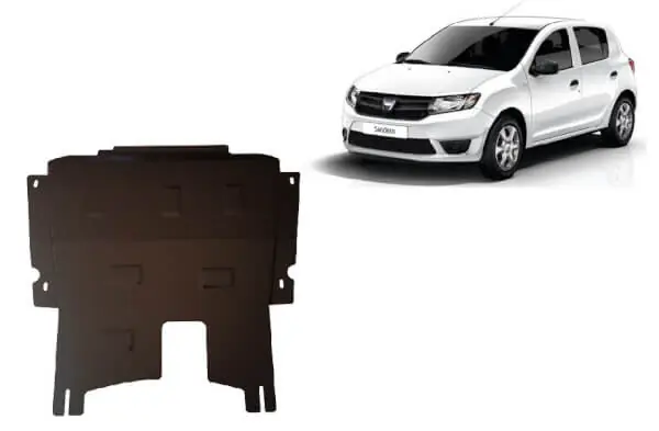 Pohjapanssari Dacia Sandero (2012-2020), moottori, vaihdelaatikko, terästä 🙂 Löytö