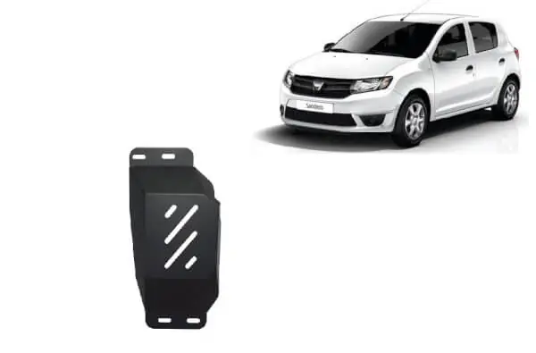 Pohjapanssari Dacia Sandero (2012-2020), EGR, Start-Stop-järjestelmä, terästä 🙂 Suosittu