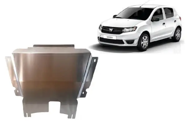 Pohjapanssari Dacia Sandero (2012-2020), moottori, vaihdelaatikko, alumiinia đ Tehdashinta