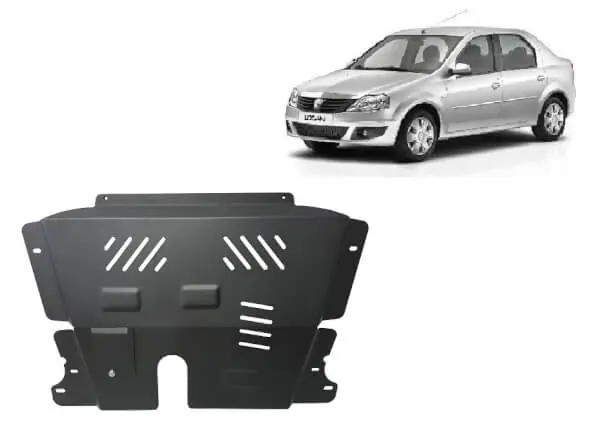 Asiakkaiden Suosikki Pohjapanssari Dacia Logan (2005-2012), moottori, vaihdelaatikko, terästä 🙂