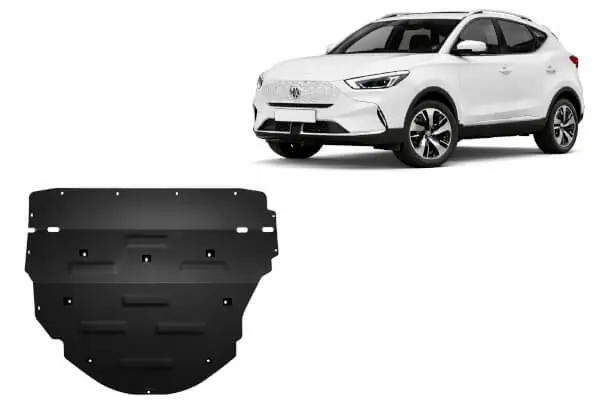 Pohjapanssari MG ZS (2022➟), moottori, vaihdelaatikko, jäähdytin, terästä 🙂 Suoraan Valmistajalta