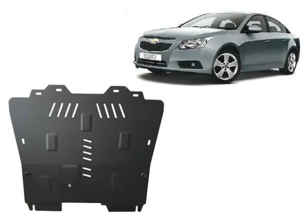 Bestseller Pohjapanssari Chevrolet Cruze (2008-2016), moottori, vaihdelaatikko, jäähdytin, terästä 🙂