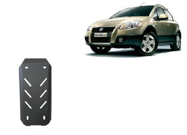 Pohjapanssari Fiat Sedici (2005-2014), tasauspyörästö, terästä 🙂 Paras Hinta