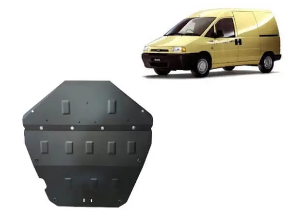 Pohjapanssari Fiat Scudo (1995-2006), moottori, vaihdelaatikko, jäähdytin, etupuskuri, terästä 🙂 Ilmainen Palautus
