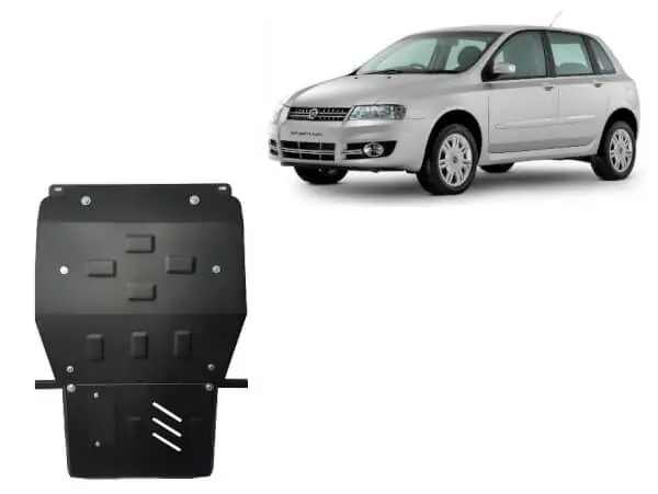 Pohjapanssari Fiat Stilo (2001-2010), moottori, vaihdelaatikko, terästä 🙂 Löytö