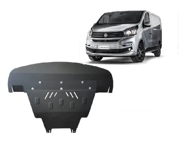Bestseller Pohjapanssari Fiat Talento (2016-2021), moottori, vaihdelaatikko, jäähdytin, etupuskuri, terästä 🙂
