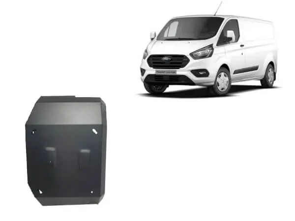 Alennettu Pohjapanssari Ford Transit Custom (2020-2023), AdBlue tankki, terästä 🙂