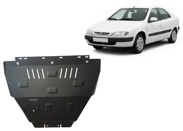 Ajankohtainen Pohjapanssari Citroën Xsara (1997-2004), moottori, vaihdelaatikko, terästä 🙂