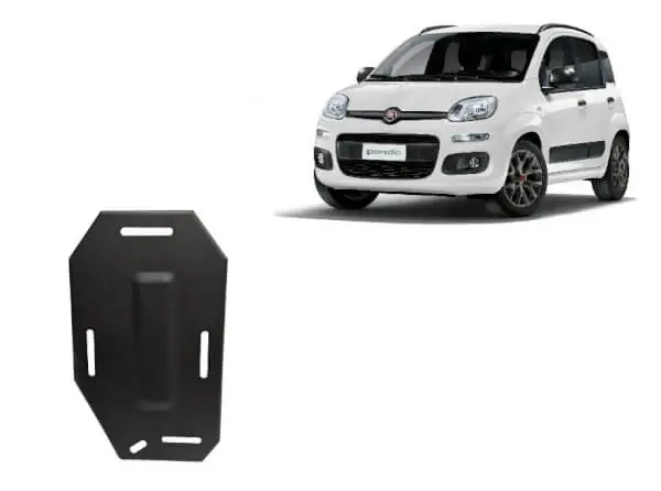 Uusi Kokoelma Pohjapanssari Fiat Panda (2011➟), takatasauspyörästö, terästä 🙂