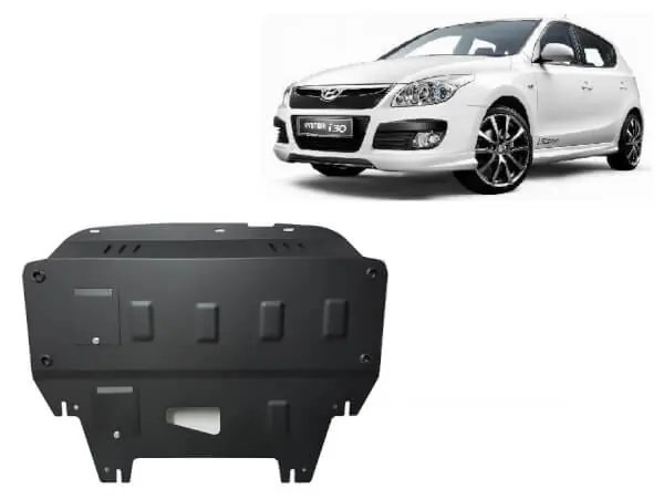Edullinen Hinta Pohjapanssari Hyundai i30 (2007-2011), moottori, vaihdelaatikko, jäähdytin, terästä 🙂