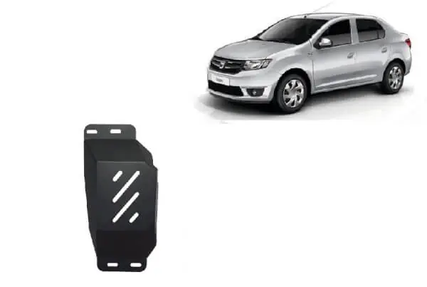 Pohjapanssari Dacia Logan (2012-2020), EGR, Start-Stop-järjestelmä, terästä 🙂 Alkuperäinen