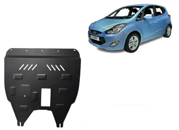 Ajankohtainen Pohjapanssari Hyundai ix20 (2011-2019), moottori, vaihdelaatikko, terästä 🙂