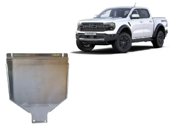 Pohjapanssari Ford Ranger Raptor (2023➟), vaihdelaatikko, alumiinia 🙂 Edullinen Hinta